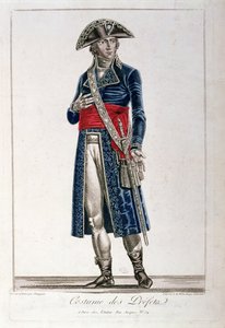 Kostuum van een prefect tijdens de periode van het Consulaat (1799-1804) van de Eerste Republiek, ca. 1800